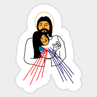 Divine Mercy Jesus Sticker